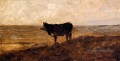 La vache solitaire Barbizon Charles François Daubigny